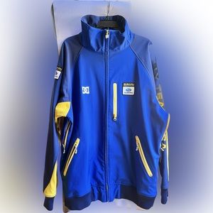 RARE Subaru Rally Team USA DC Jacket Mens L